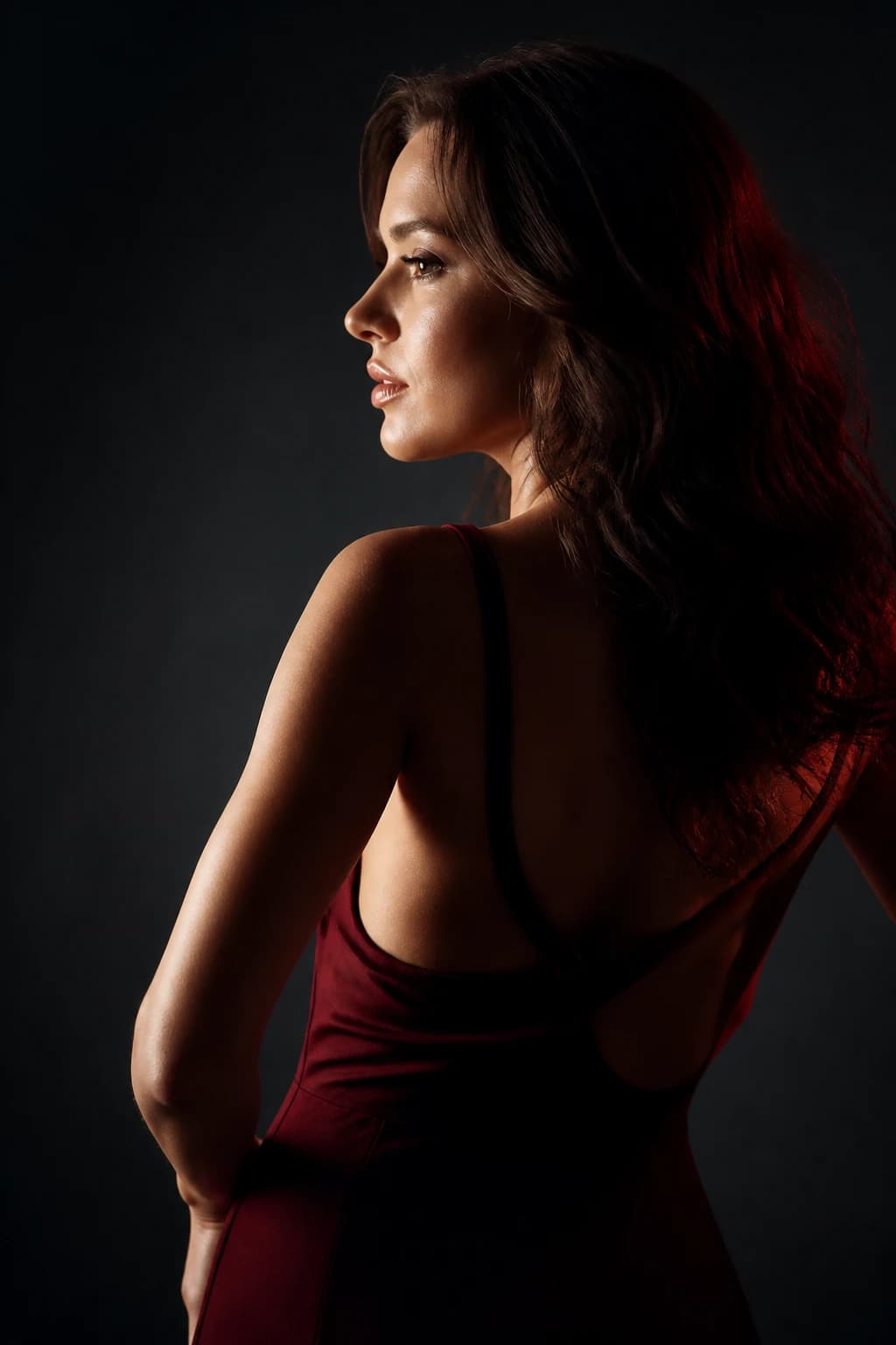 Controlled profile lighting